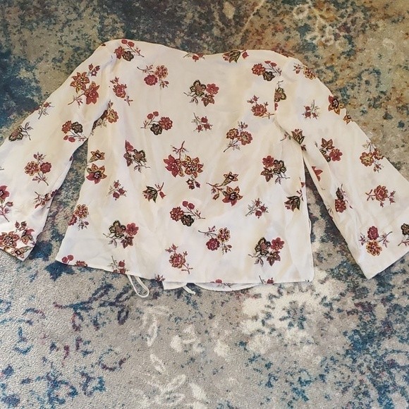 A.L.C Ray Silk Wrap Blouse- 0 - Picture 9 of 11